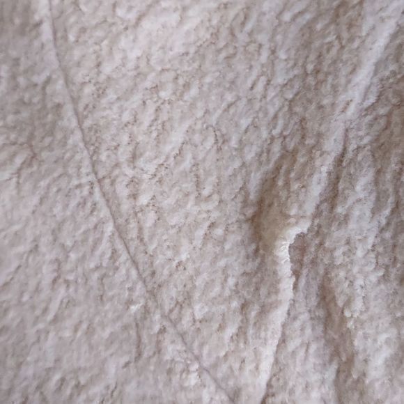 Rue21 Faux Fleece Cropped‎ Floral Embroidered Hoodie Sz S - Picture 10 of 10